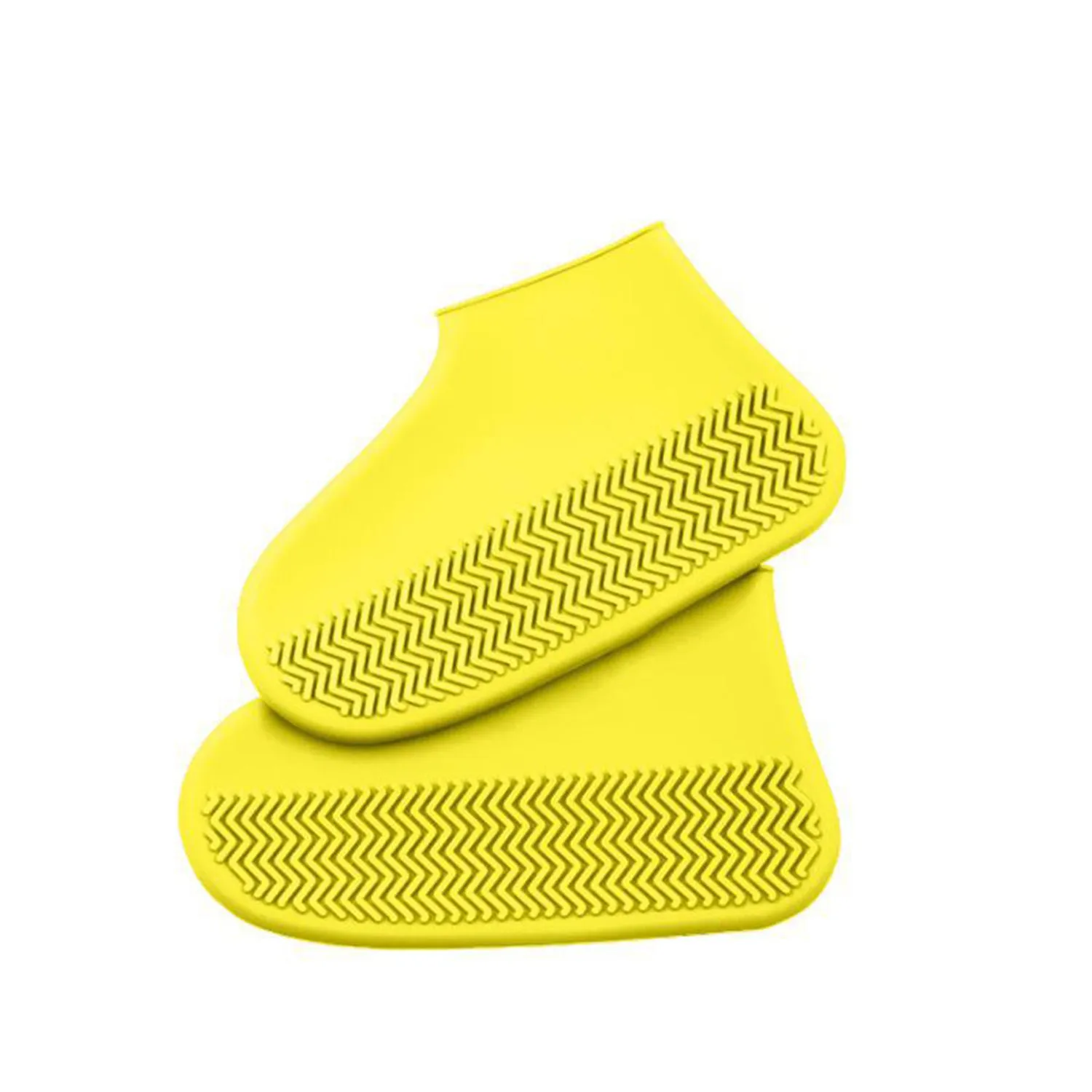 4919 Shoe Cover (Small Size) For Rain Reusable Antiskid Waterproof Boot Cover Shoe Protector For Bike Silicone (1 Pair)