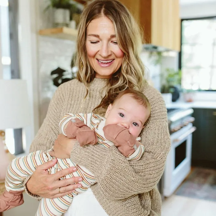 Bamboo Organic Cotton Stay-On Mitts