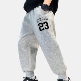 Basketball Sports Digital Print 23 Children's Pants Casual