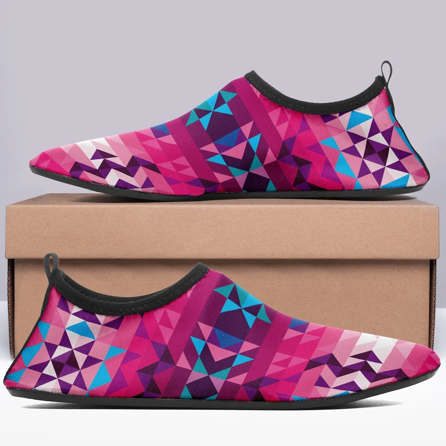 Bright Wave Sockamoccs Slip On Shoes