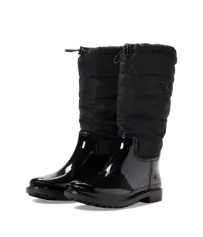 Calvin Klein Women's Siston Winter Boots, Black, 6