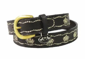 Equine Couture Children's Cacey Leather Belt
