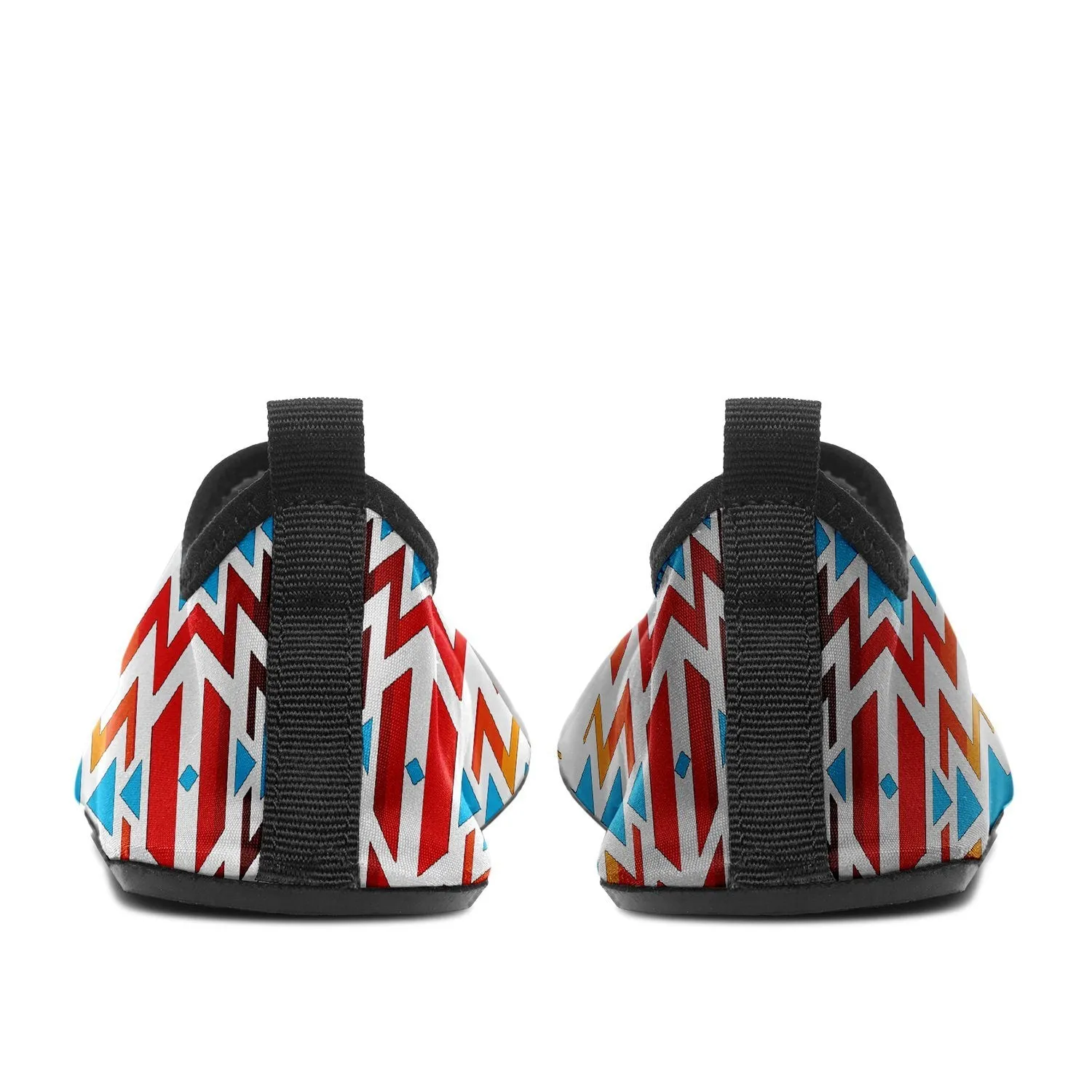 Fire Colors and Sky Sockamoccs Slip On Shoes