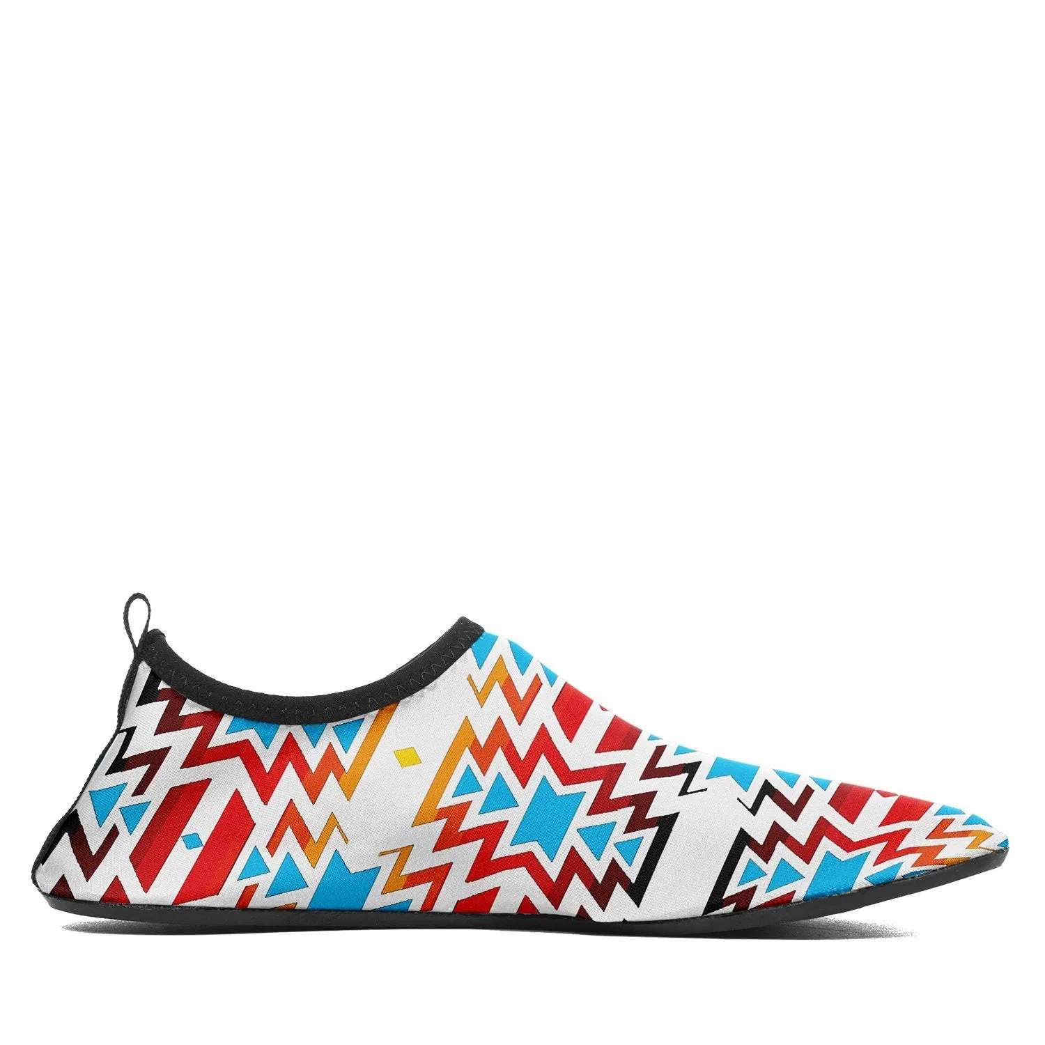 Fire Colors and Sky Sockamoccs Slip On Shoes