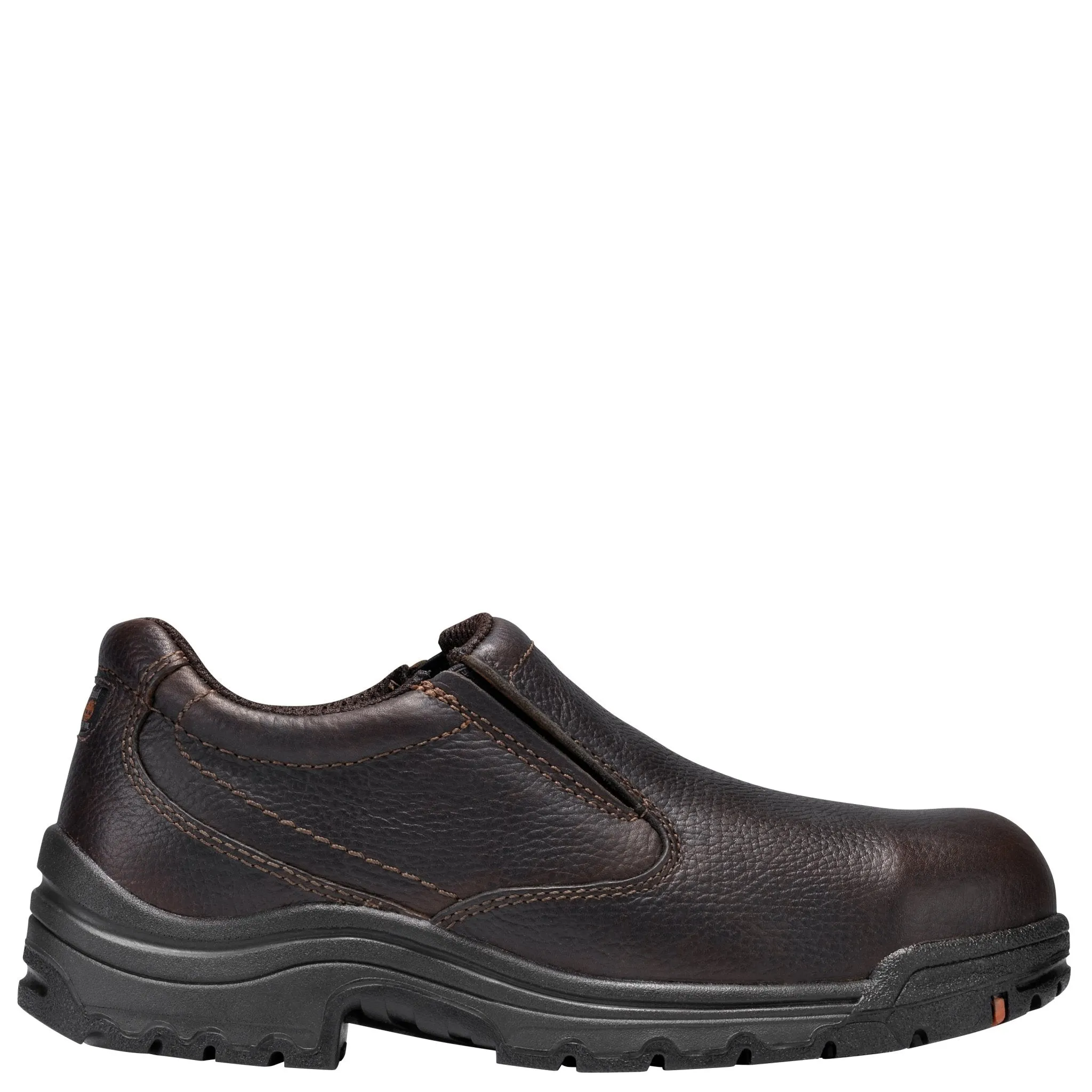 Men's TiTAN Casual Alloy Toe Work Shoes - Camel Brown
