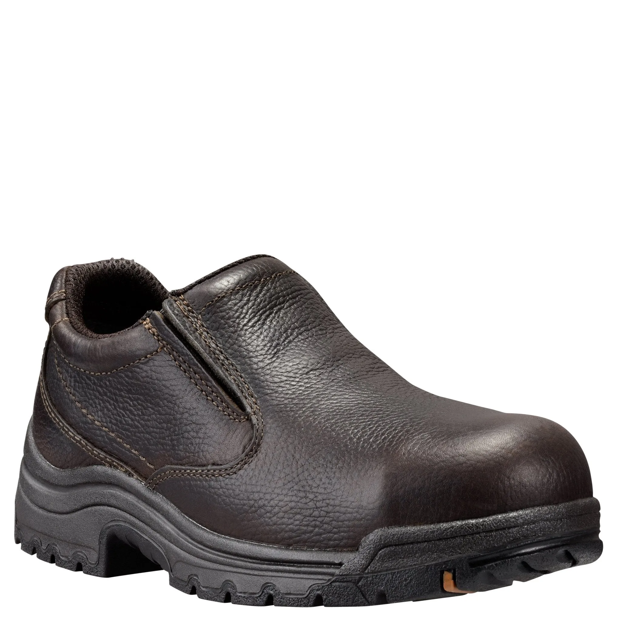 Men's TiTAN Casual Alloy Toe Work Shoes - Camel Brown