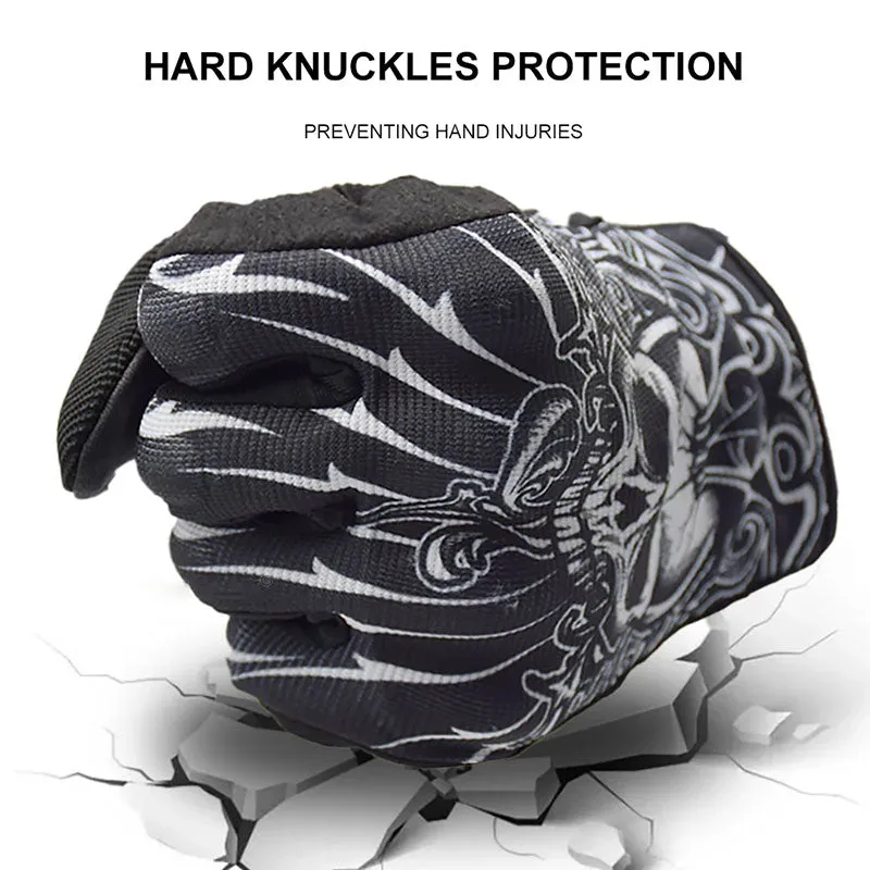 MeshGuard Protective Motorcycle Gloves - Touchscreen & Non-Slip