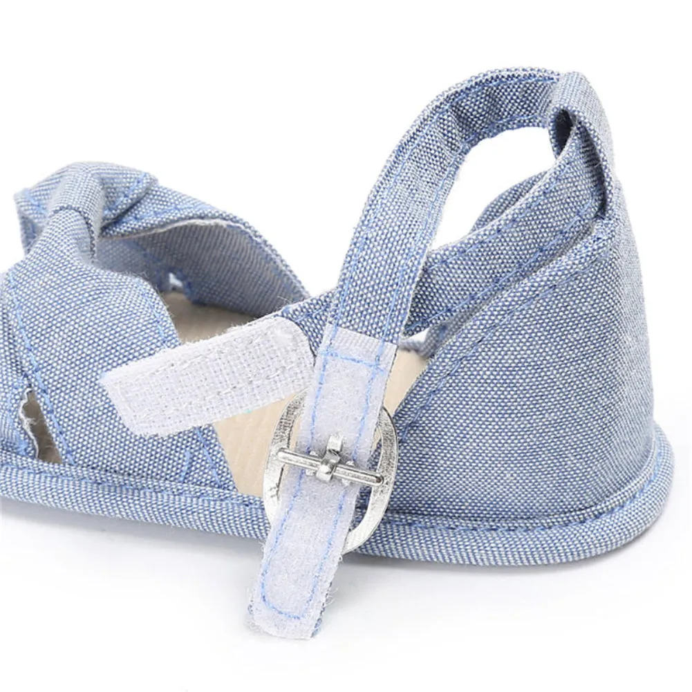 Newborn Baby Girl Soft Sole Crib Shoes Infant Toddler Summer Sandals Footwear
