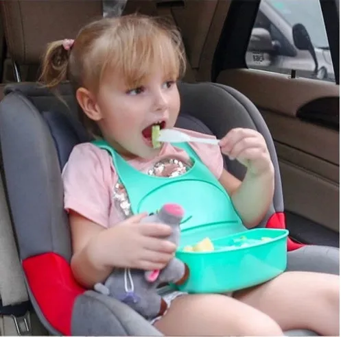 Plastic Baby Saliva Bibs