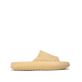Platform Fashion Slides Beige