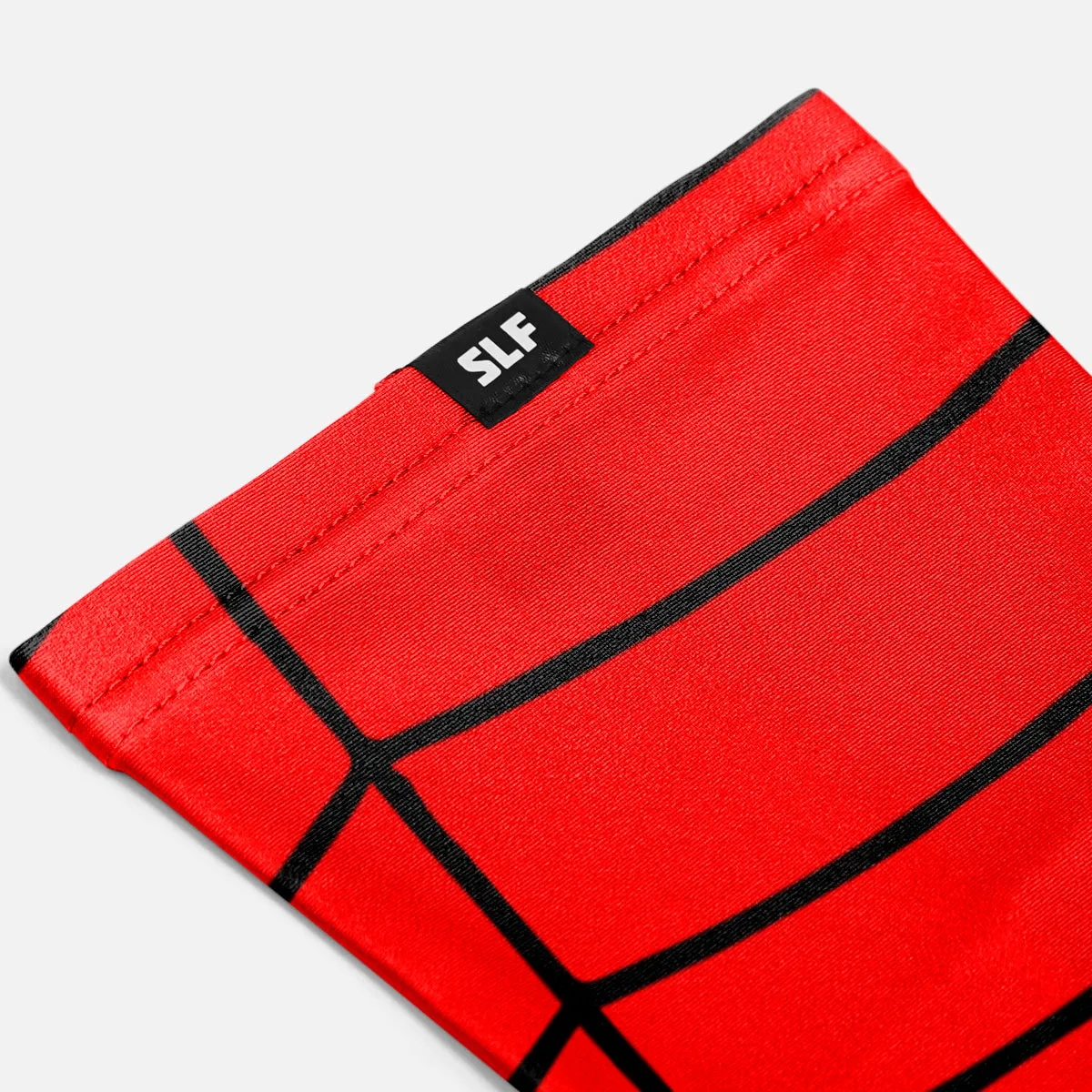 Red Web Pattern Kids Arm Sleeve