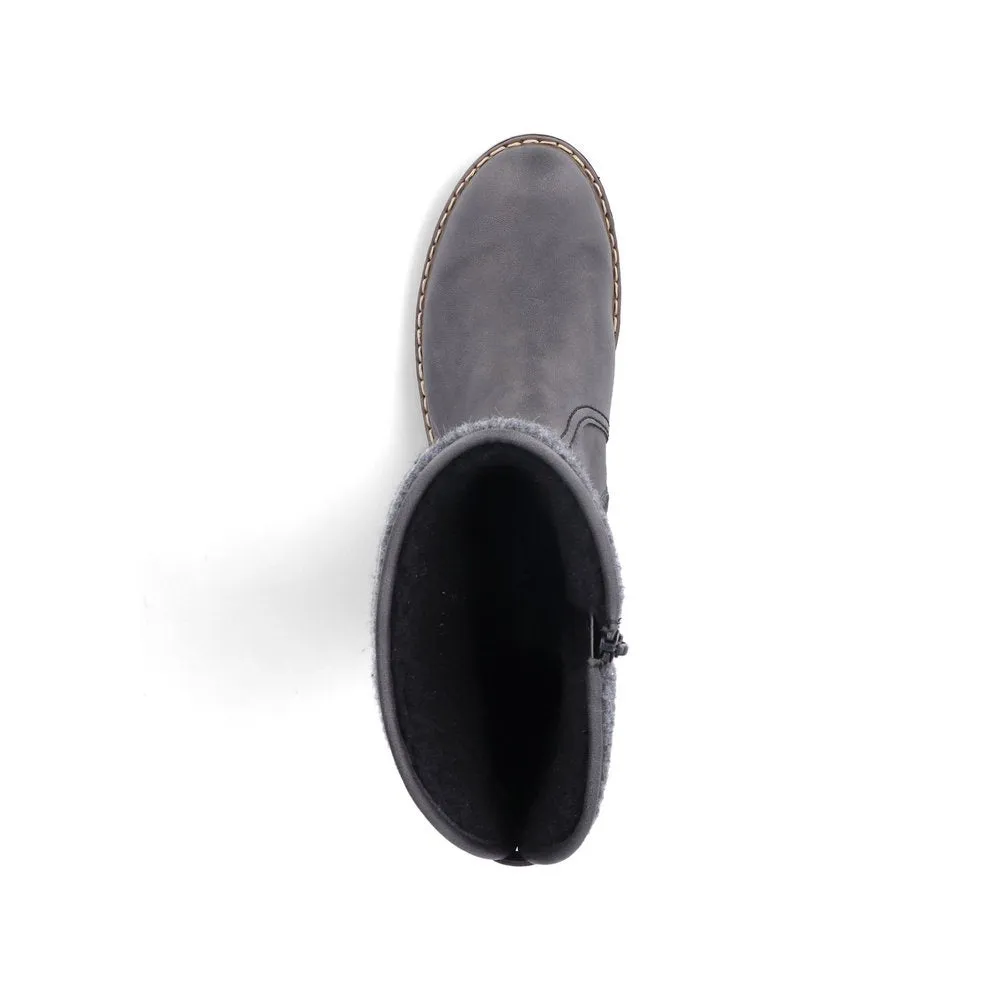 RIEKER WOMEN'S TALL WINTER BOOT - RIEKER | Y9190-45