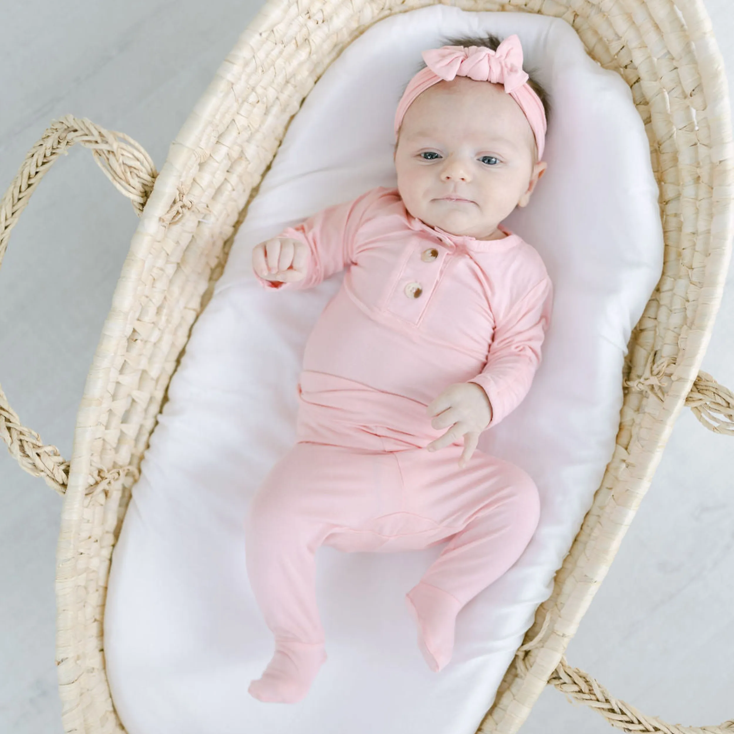 Stroller Society Top   Bottom Set - Pink