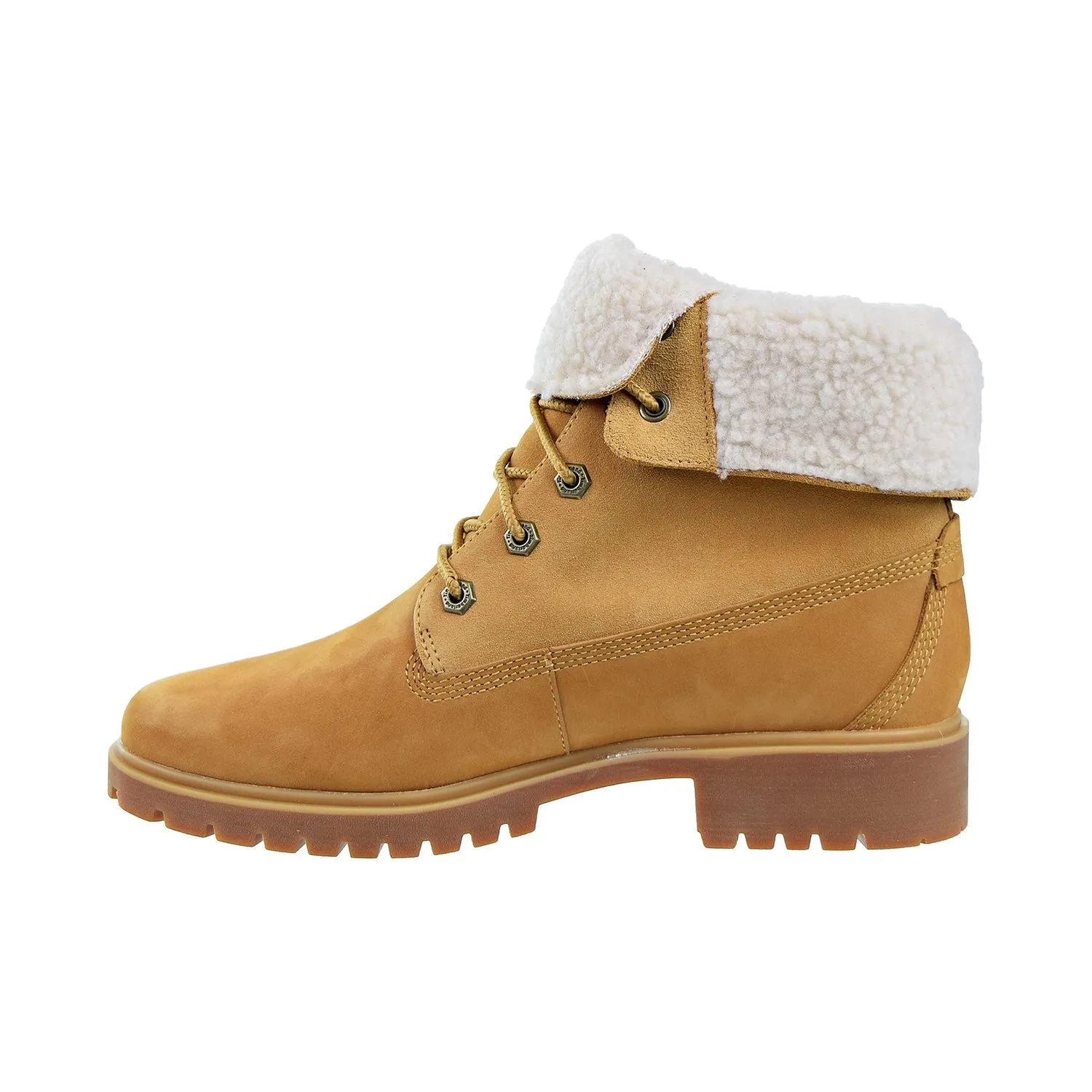 Timberland Jayne Fleece Fold-Down Women's Boot Wheat