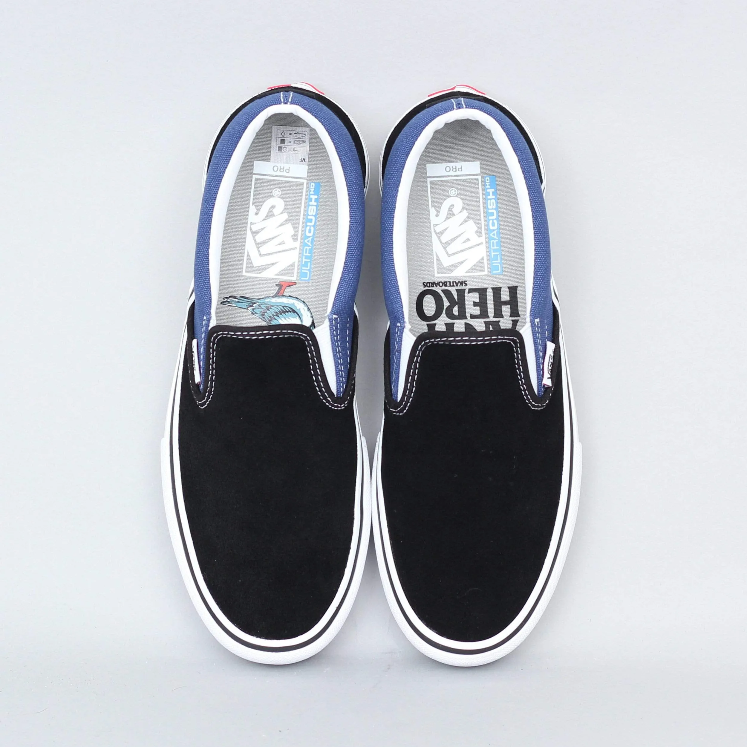 Vans Slip-On Pro Shoes (Anti Hero) Pfanner / Black