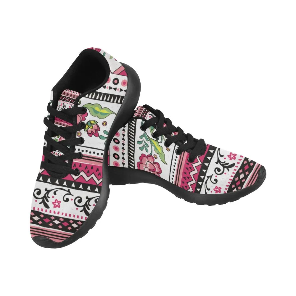 Zenzzle Ethnic tribal pattern print on Women's Running shoes Casual Lightweight Athletic Sneakers US size 6-15