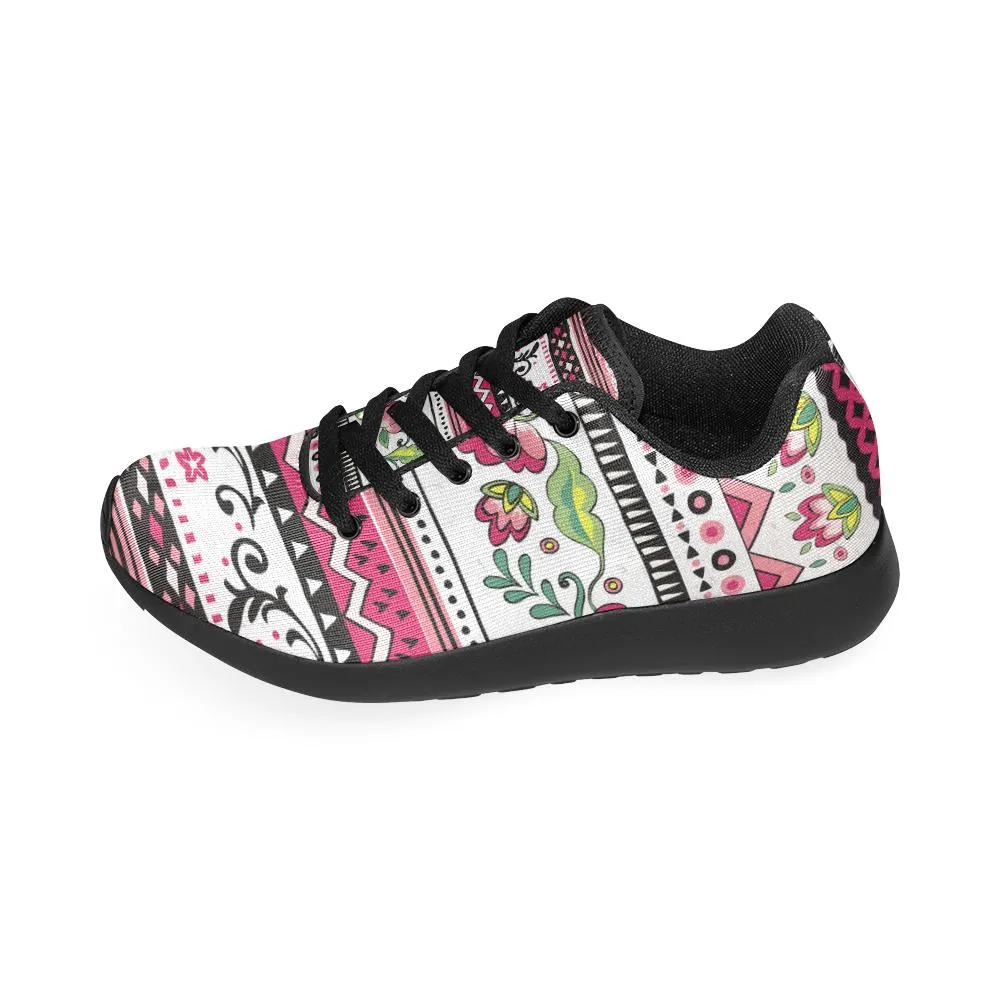 Zenzzle Ethnic tribal pattern print on Women's Running shoes Casual Lightweight Athletic Sneakers US size 6-15