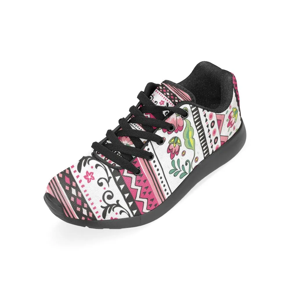 Zenzzle Ethnic tribal pattern print on Women's Running shoes Casual Lightweight Athletic Sneakers US size 6-15