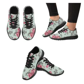 Zenzzle the Rose pattern print on Women's Running shoes Casual Lightweight Athletic Sneakers US size 6-15